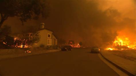 Northern California Wildfires Claim At Least 15 Lives As More Than 100k