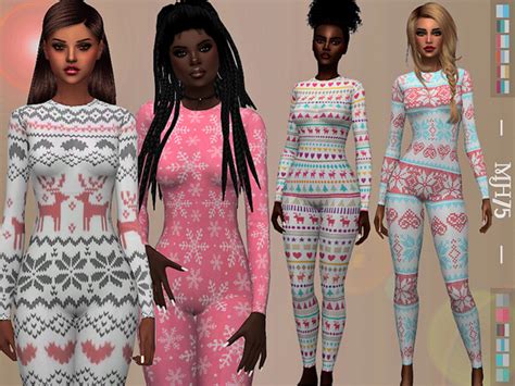 Winter Onesies by Margeh-75 at TSR » Sims 4 Updates