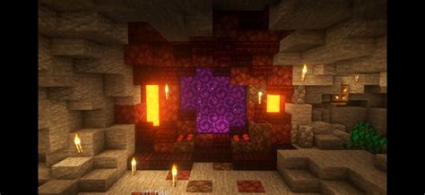 Cool Nether Portal Design Minecraft House Designs Minecraft Room