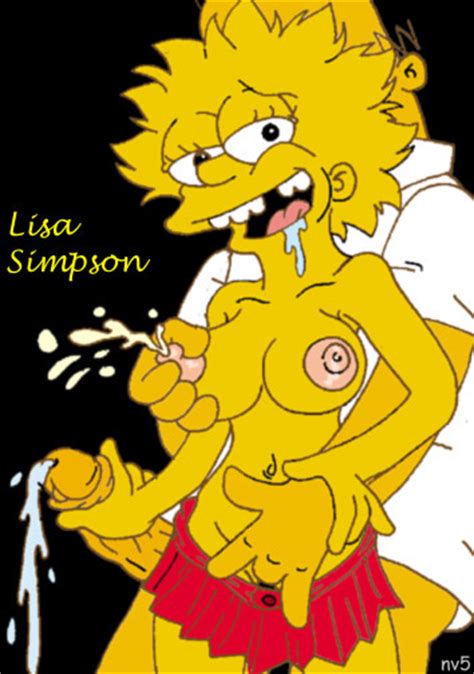 97117 Homer Simpson Lisa Simpson The Simpsons Nev Artist