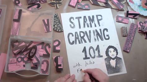 Stamp Carving 101 Is Coming Youtube
