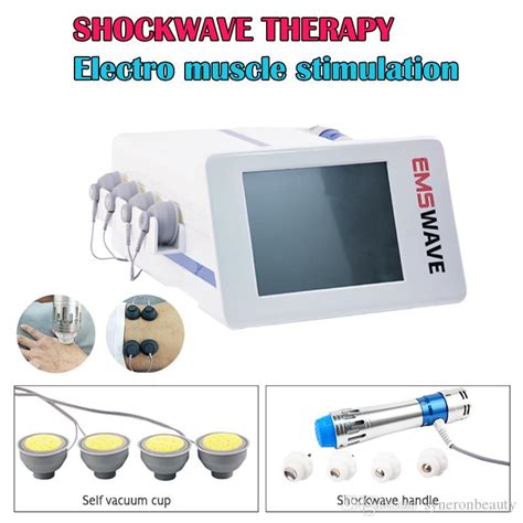 Portable Ems Shock Wave Physiotherapy Machine For Body Pain Reliefeswt
