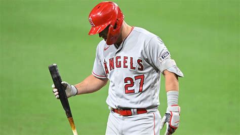 Angels Star Mike Trout Lands On Injured List Due To Hamate Bone