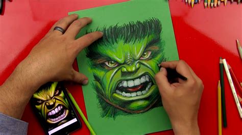 The Hulk Speed Drawing Art For Kids Hub