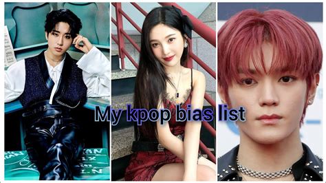 My Kpop Biases In Each Group In A Z Order Youtube