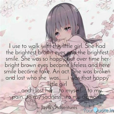 Fake Smile Anime Girl Sad Smile