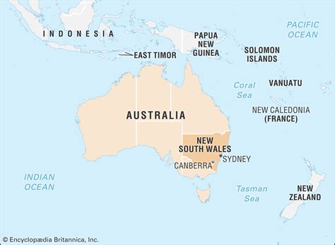 New South Wales In Australia Map When Do We Spring Forward In 2024