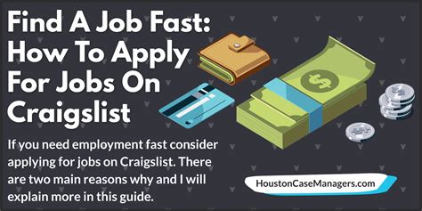 Find A Job Fast How To Apply For Jobs On Craigslist 2021