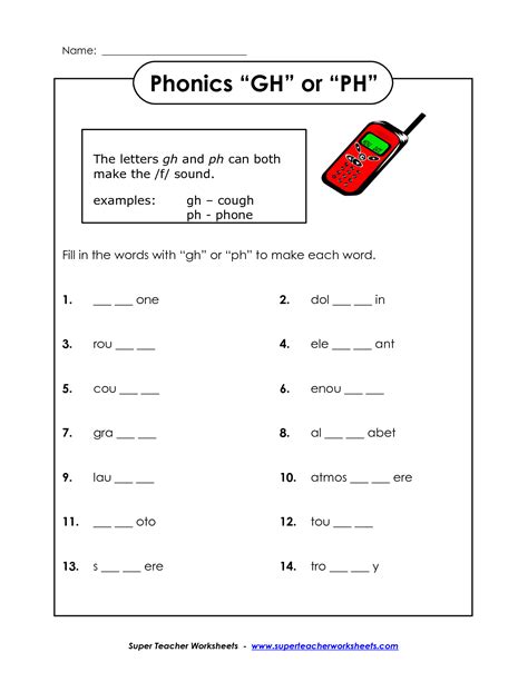 Free Printable Phonics Worksheets For Grade 3

