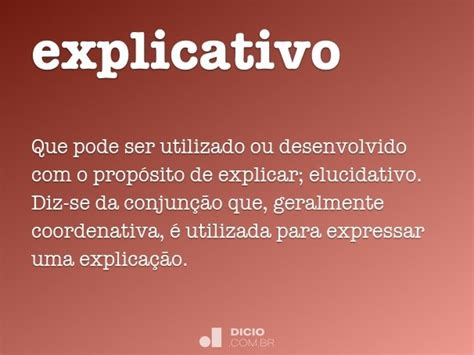 Explicativo Dicio Dicionário Online De Português