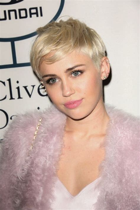 miley cyrus shiny short hairstyle pixie hairstyles short hairstyles for women summer