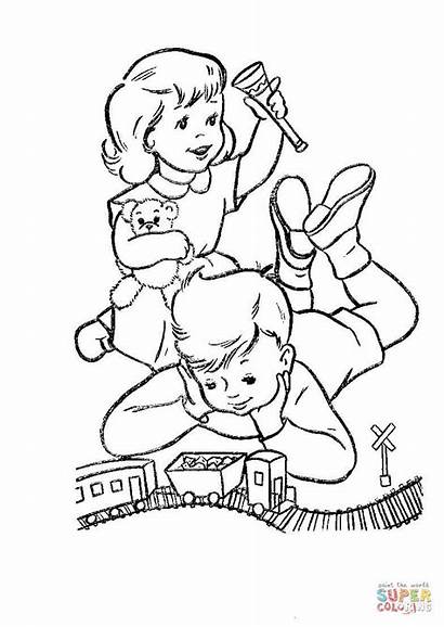 Coloring Pages Toys Toy Play Bonnie Fnaf