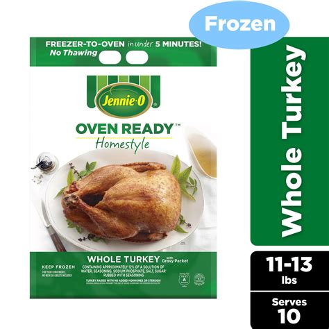jennie o turkey oven ready whole turkey frozen 11 13 lb