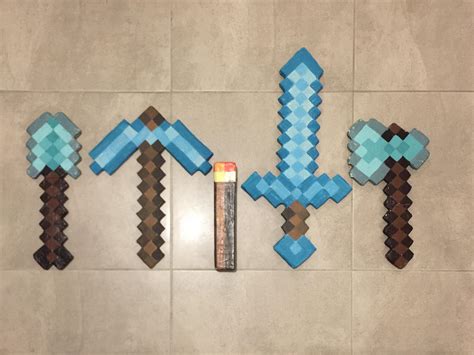 Minecraft Diamond Tools In Minecraft A Diamond Pickaxe Is One Of The