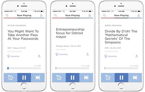 The app feeds you daily news stories from around the world and within your community. Radio's Most Innovative: NPR One