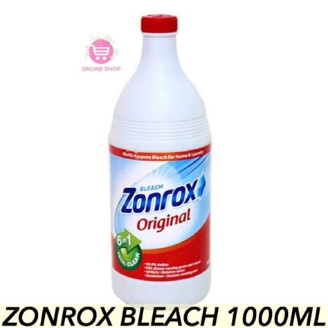 Zonrox Bleach Original 100ml 250ml 500ml And 1000ml Shopee Philippines