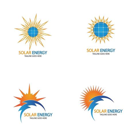 Sun Solar Energy Logo Design Template Solar Tech Logo Designsv 3256398