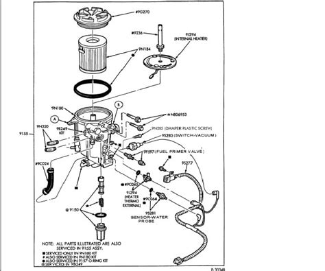 Diagram Ford 73 Diesel Fuel Filter Diagram Mydiagramonline
