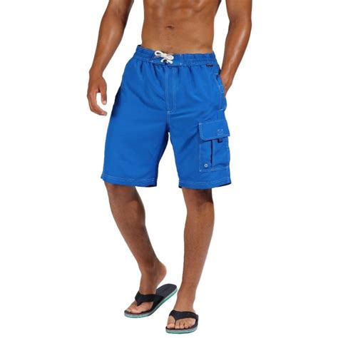 Regatta Mens Hotham Iii Quick Dry Swim Beach Board Shorts Outdoor Look