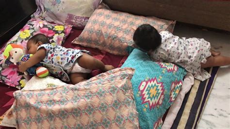 My Twins And Their Fun Activities Twin Sister Wakes Up Her Sleeping