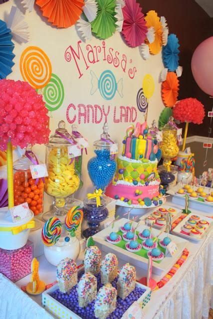 Candy themed sweet 16 decorations. Candy Land Inspired Themed Party for a Sweet 16th by KLM ...