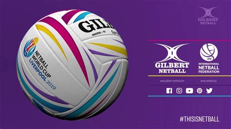 Gilbert Netball Reveal Official Match Ball For The Netball World Cup