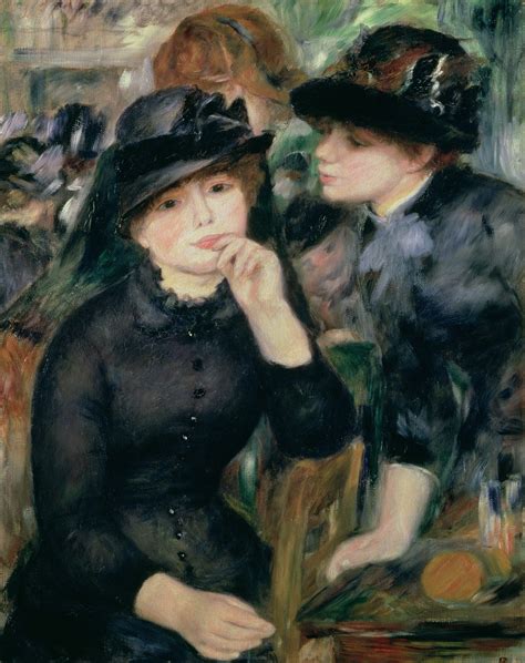 Pierre Auguste Renoir Girls In Black 1882 Masterpieces Tuttart