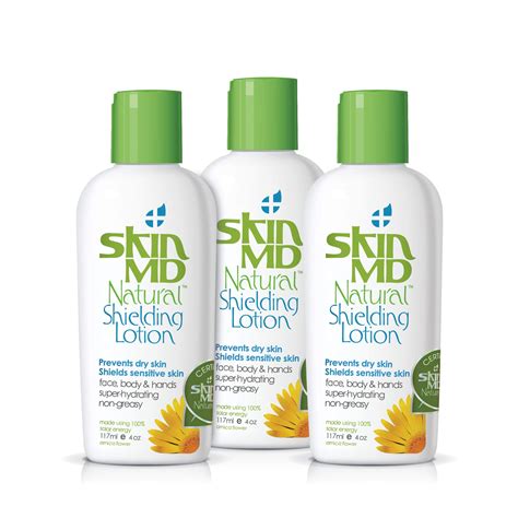Buy Skin Md Shielding Lotion For Face Body And Hands 4oz 3 Pack