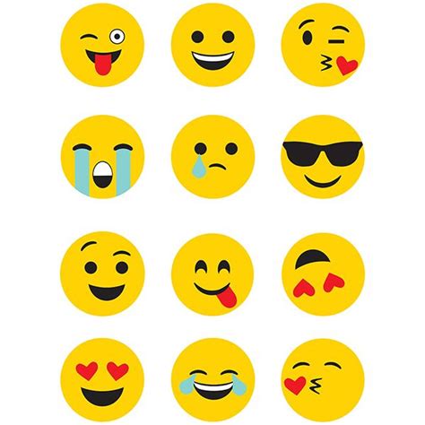 Wallpops Create An Emoji Dry Erase Wall Decal Emoji Chart Emoji Faces