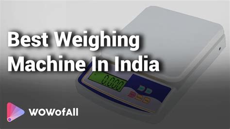 Best Weighing Machine In India Complete List With Features Price