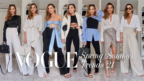 How To Style Vogues Spring Summer 2021 Trends Wearable Fashion