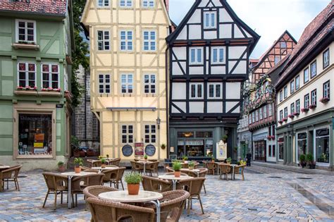 The Old Medieval Town Of Quedlinburg Germany 2024 Medieval Town