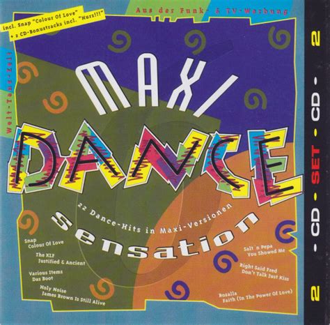 maxi dance sensation 6 1992 cd discogs