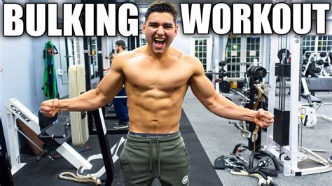 The Ultimate Bulking Workout Routine Youtube