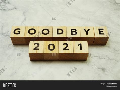Top View Goodbye 2021 Image And Photo Free Trial Bigstock