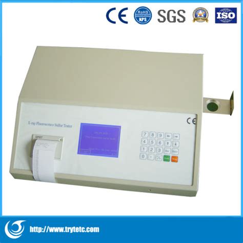 China X Ray Fluorescence Sulfur In Oil Analyzer Sulphur Content Tester