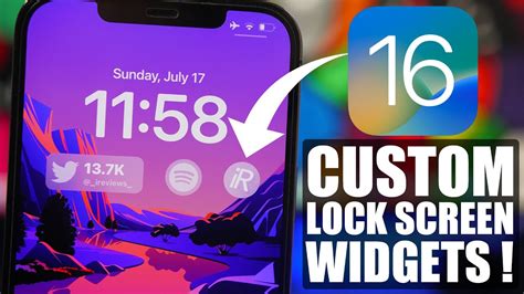Best Ios 16 Custom Lock Screen Widgets Youtube