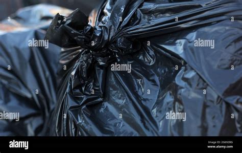 Black Refuse Sacks Hi Res Stock Photography And Images Alamy