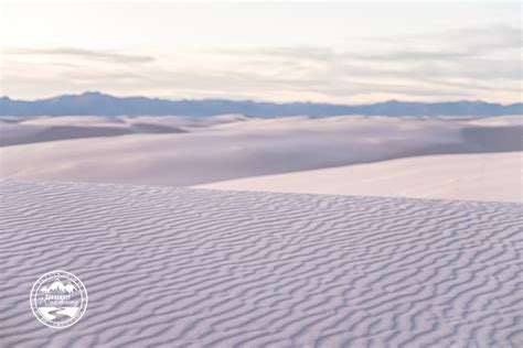 Backpacking And Sledding In White Sands National Monument New Mexico