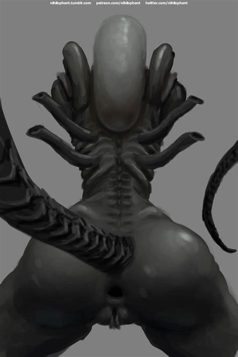 Rule 34 2018 Alien Alien Franchise Anus Ass Big Butt Female Gaping Gaping Anus Nihilophant