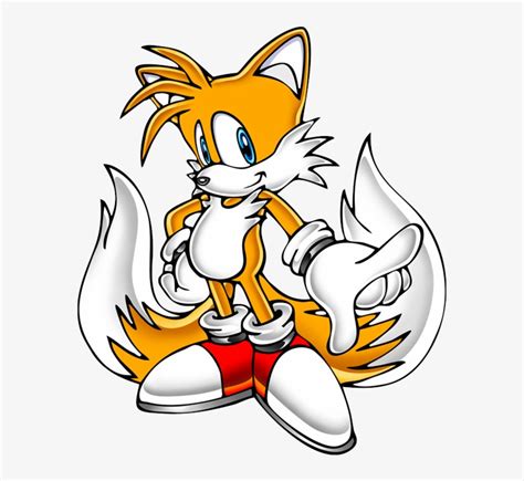 Tails The Fox Miles Tails Prower Free Transparent Png Download Pngkey