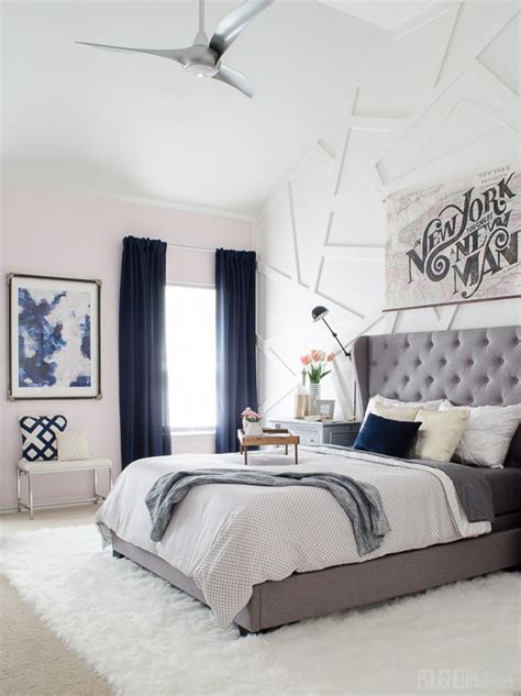 These navy blue and gray bedroom ideas will help you design a cohesive and attractive room. Modern Industrial Glam Home Style: Before & After Photos ...