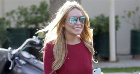 Lindsay Lohan Checks Out Her New Nightclub Ahead Of Its Grand Opening