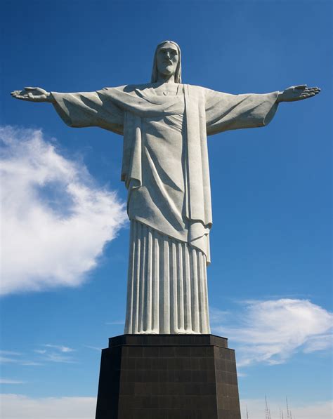 Christ The Redeemer Famous Monument On This Day