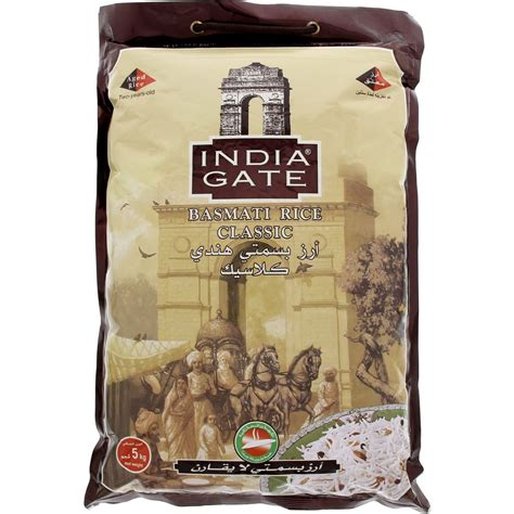 India Gate Basmati Rice Classic 5kg Basmati Lulu Bahrain