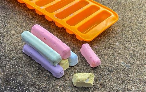 Homemade Sidewalk Chalk An Easy And Fun Project For Kids