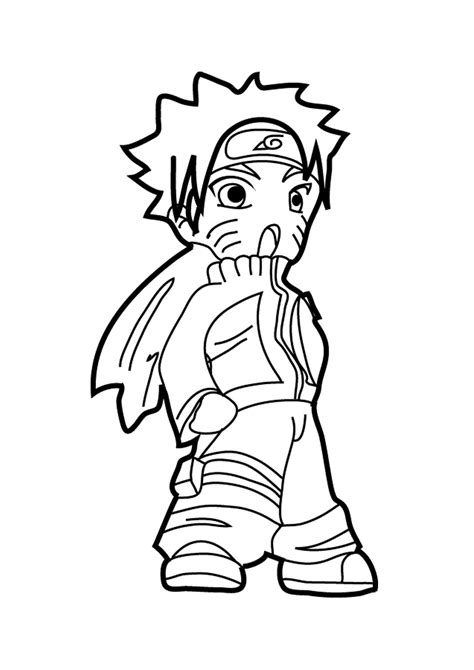 Coloring Page Naruto 38098 Cartoons Printable Coloring Pages