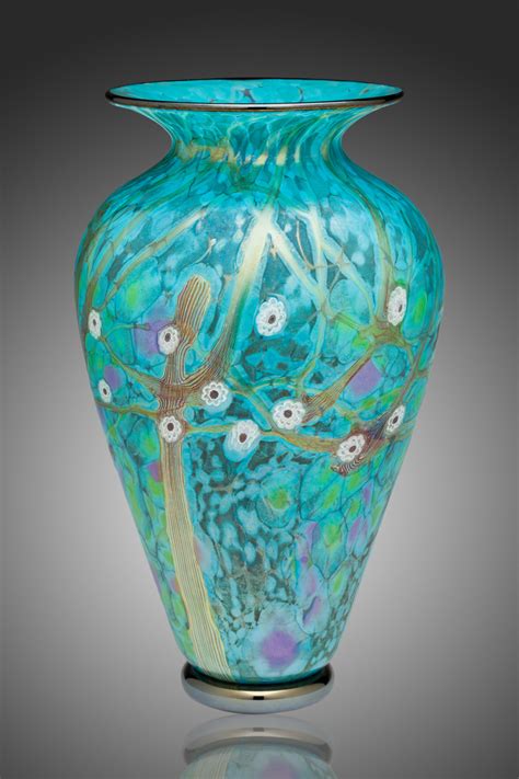 Victoria Vase By David Lindsay Art Glass Vase Artful Home