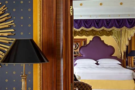burj al arab jumeirah hotel dubai uae diplomatic suite bedroom travoh