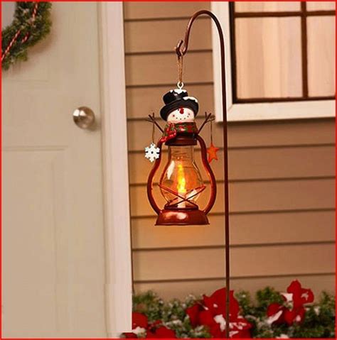 Christmas Outdoor Decor Snownan Lantern Outdoor Holiday Decor